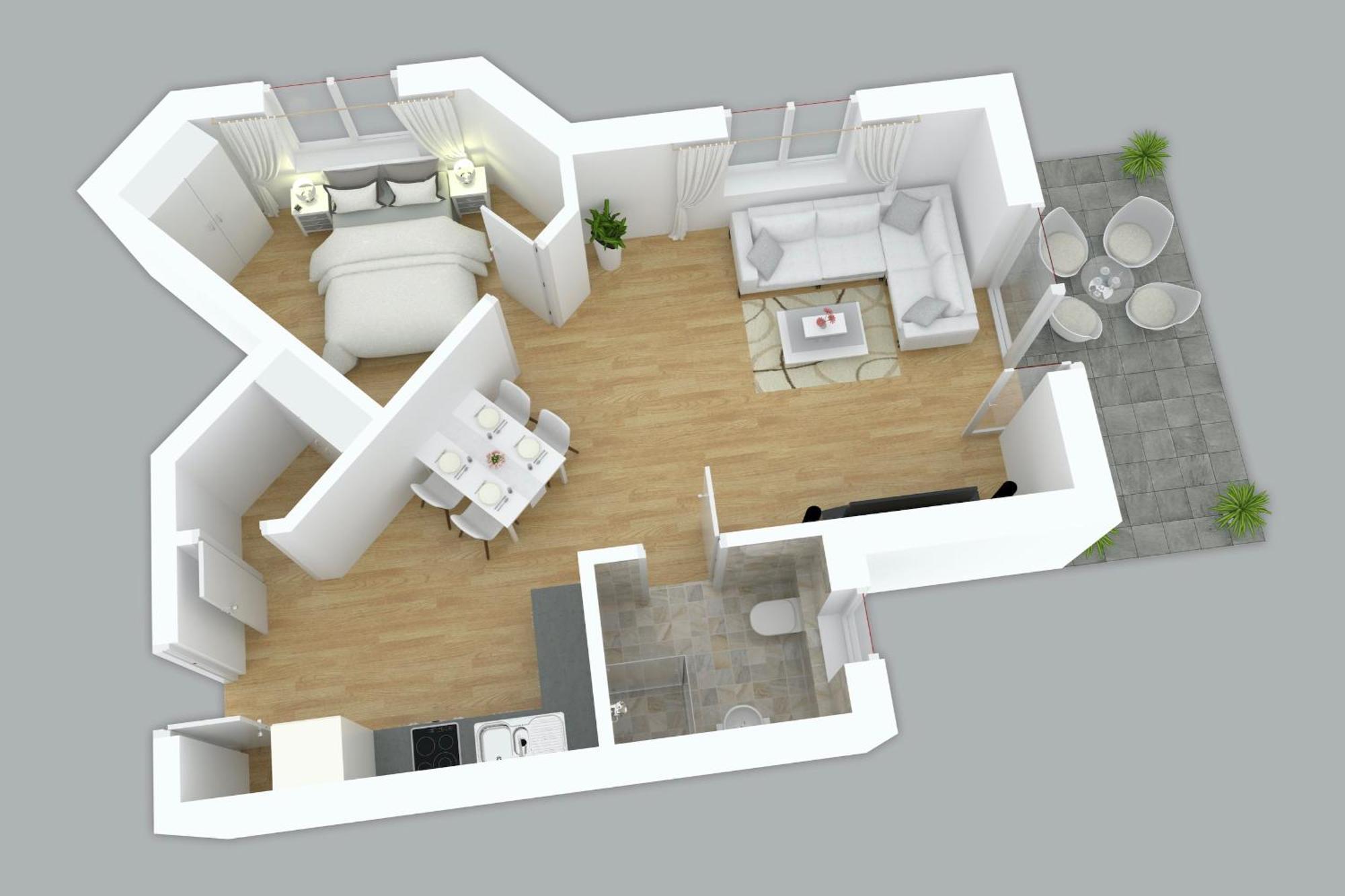 Myhome Ruegen - Haus Sonnenmeer Зеллин Номер фото